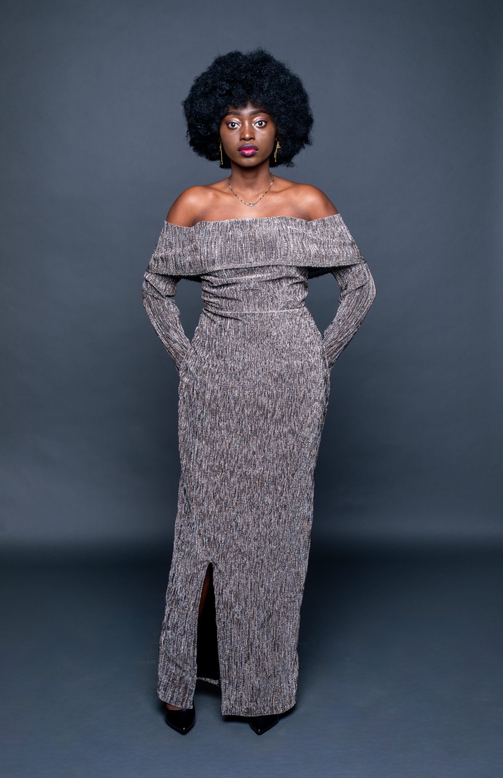 robe sirène Épaules dénudées – grandeur absolue