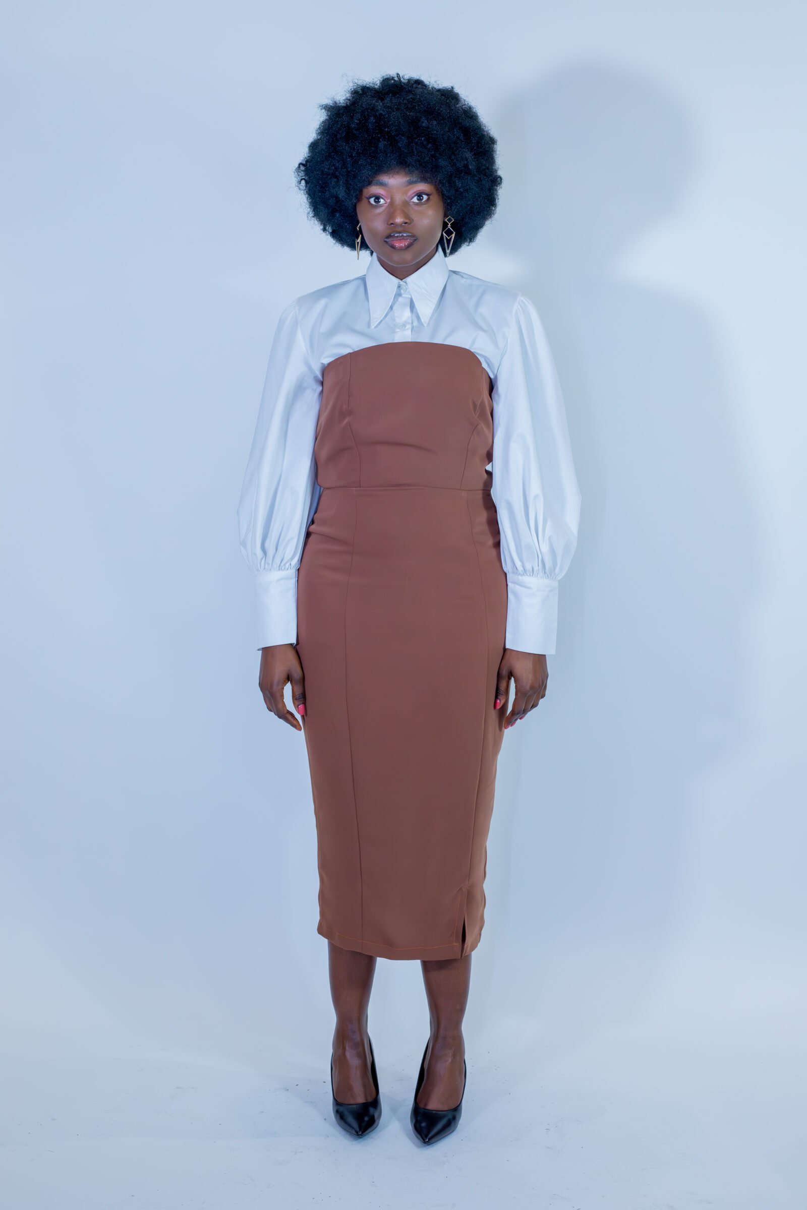 robe impériale sans manche – reine adasa