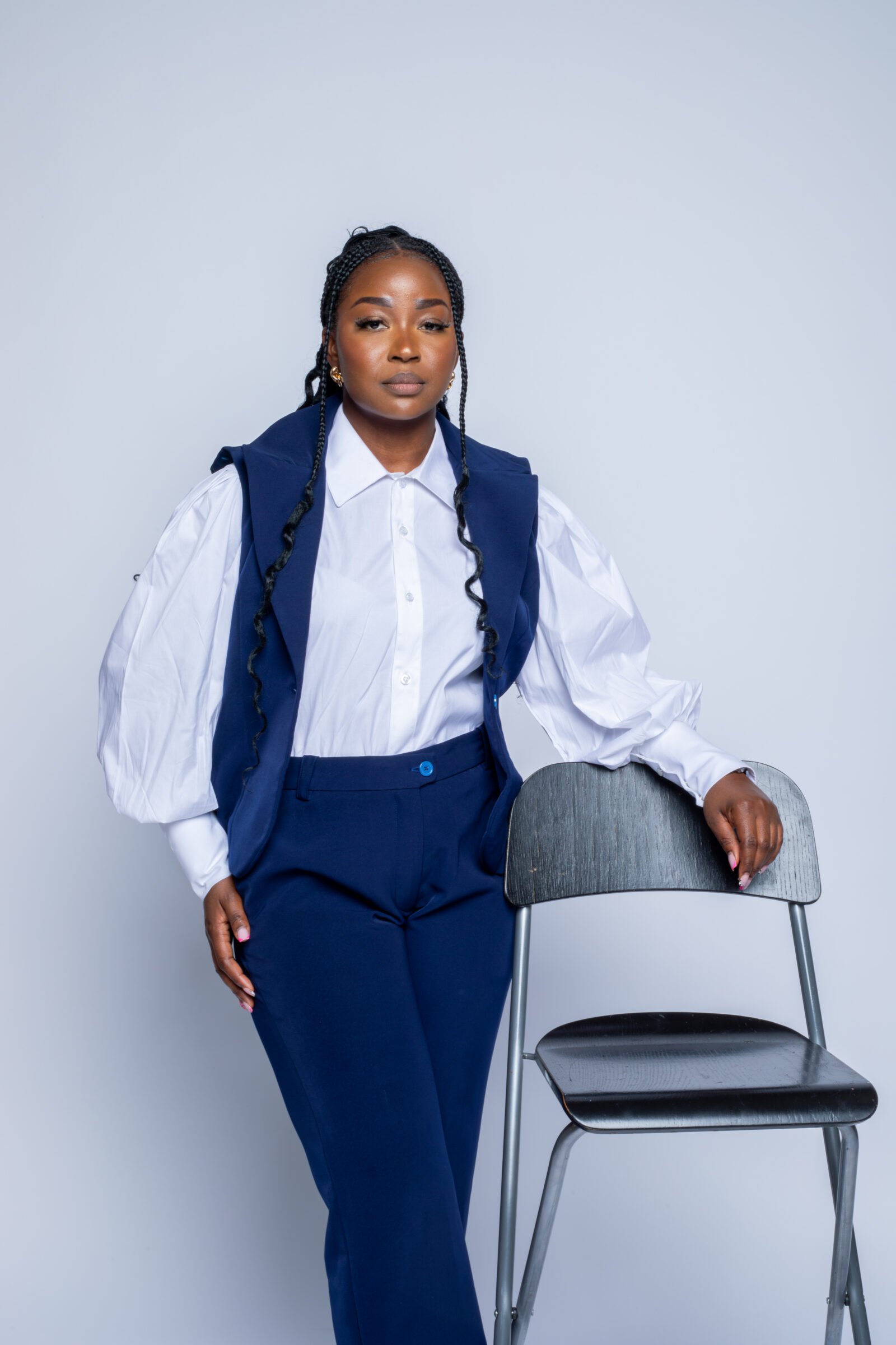 chemise manche bouffante – autorité pure